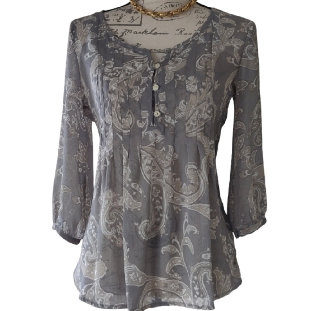 NWOT Old Navy Sheer Blouse.